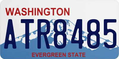 WA license plate ATR8485