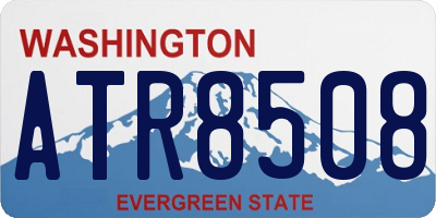 WA license plate ATR8508