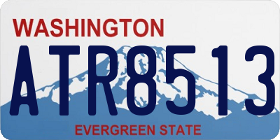 WA license plate ATR8513