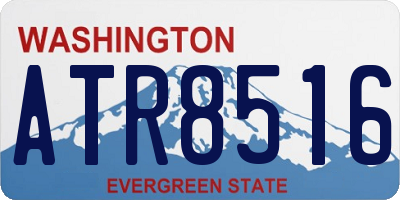 WA license plate ATR8516