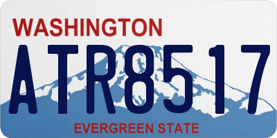 WA license plate ATR8517