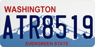 WA license plate ATR8519