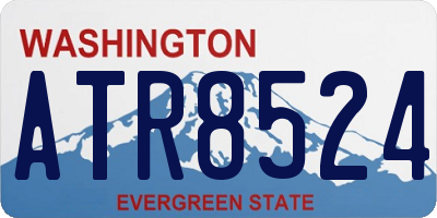 WA license plate ATR8524