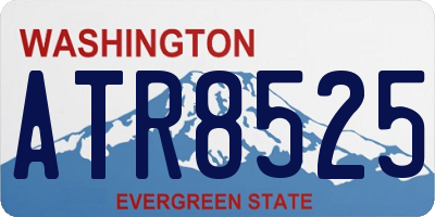 WA license plate ATR8525