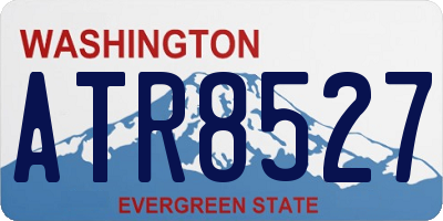 WA license plate ATR8527