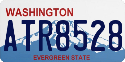 WA license plate ATR8528