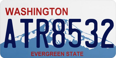 WA license plate ATR8532