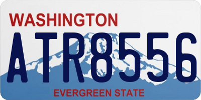 WA license plate ATR8556
