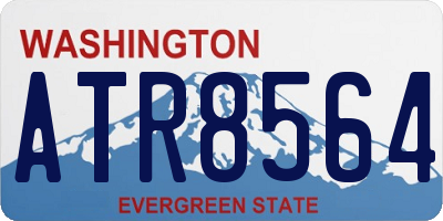 WA license plate ATR8564