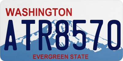 WA license plate ATR8570