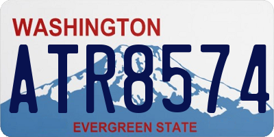 WA license plate ATR8574