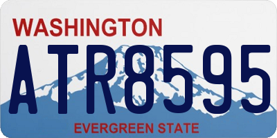 WA license plate ATR8595