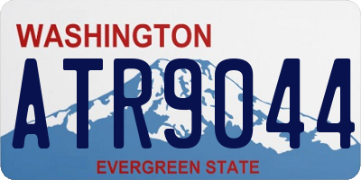 WA license plate ATR9044