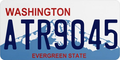 WA license plate ATR9045