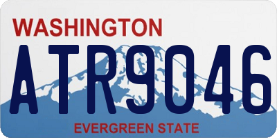 WA license plate ATR9046