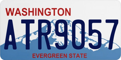 WA license plate ATR9057