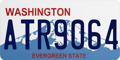 WA license plate ATR9064