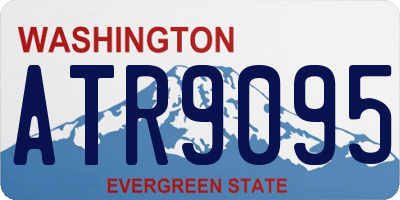 WA license plate ATR9095