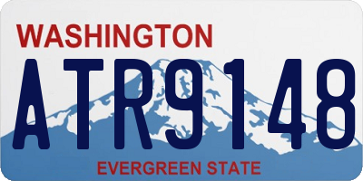 WA license plate ATR9148