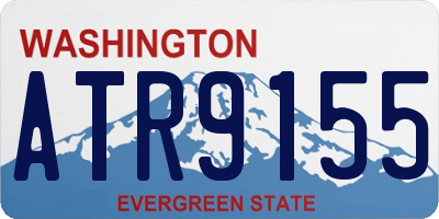 WA license plate ATR9155