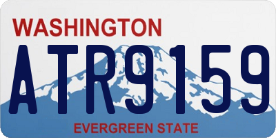 WA license plate ATR9159