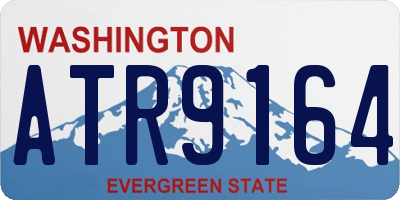 WA license plate ATR9164