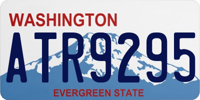 WA license plate ATR9295