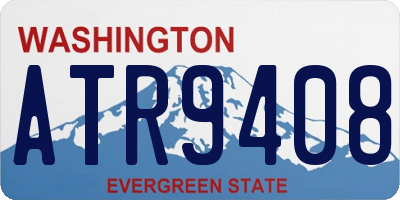 WA license plate ATR9408