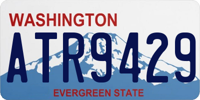 WA license plate ATR9429