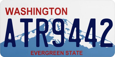 WA license plate ATR9442