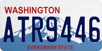 WA license plate ATR9446