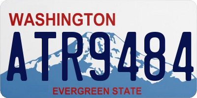 WA license plate ATR9484