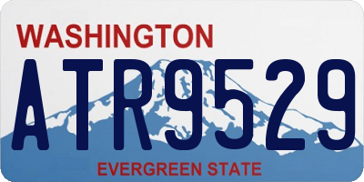 WA license plate ATR9529