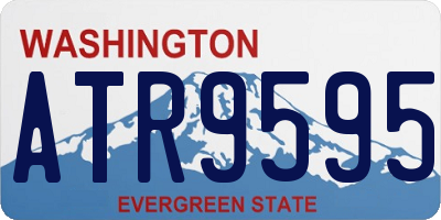 WA license plate ATR9595