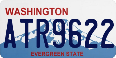 WA license plate ATR9622
