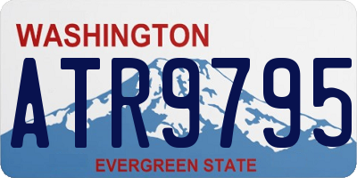 WA license plate ATR9795