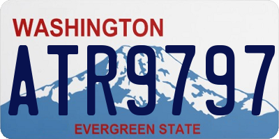 WA license plate ATR9797