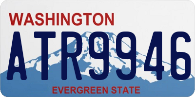 WA license plate ATR9946