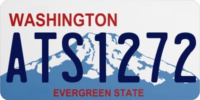 WA license plate ATS1272