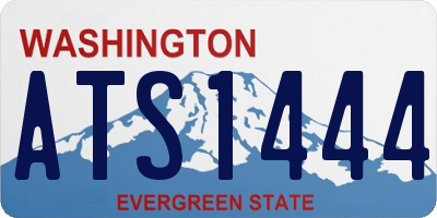 WA license plate ATS1444