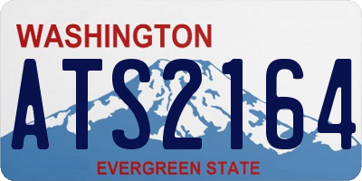 WA license plate ATS2164