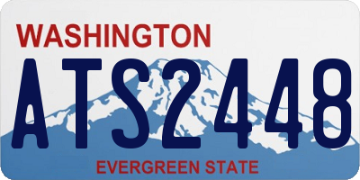 WA license plate ATS2448