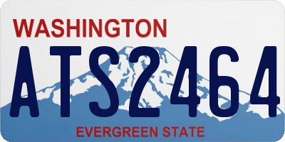 WA license plate ATS2464
