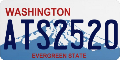 WA license plate ATS2520