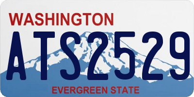 WA license plate ATS2529
