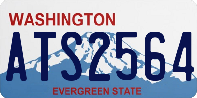 WA license plate ATS2564