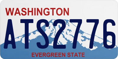 WA license plate ATS2776