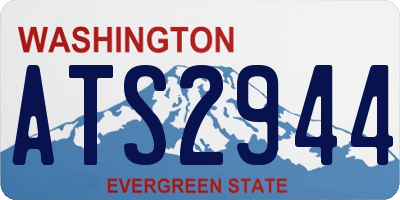 WA license plate ATS2944
