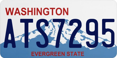 WA license plate ATS7295