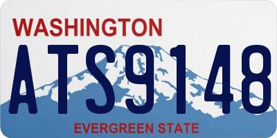 WA license plate ATS9148